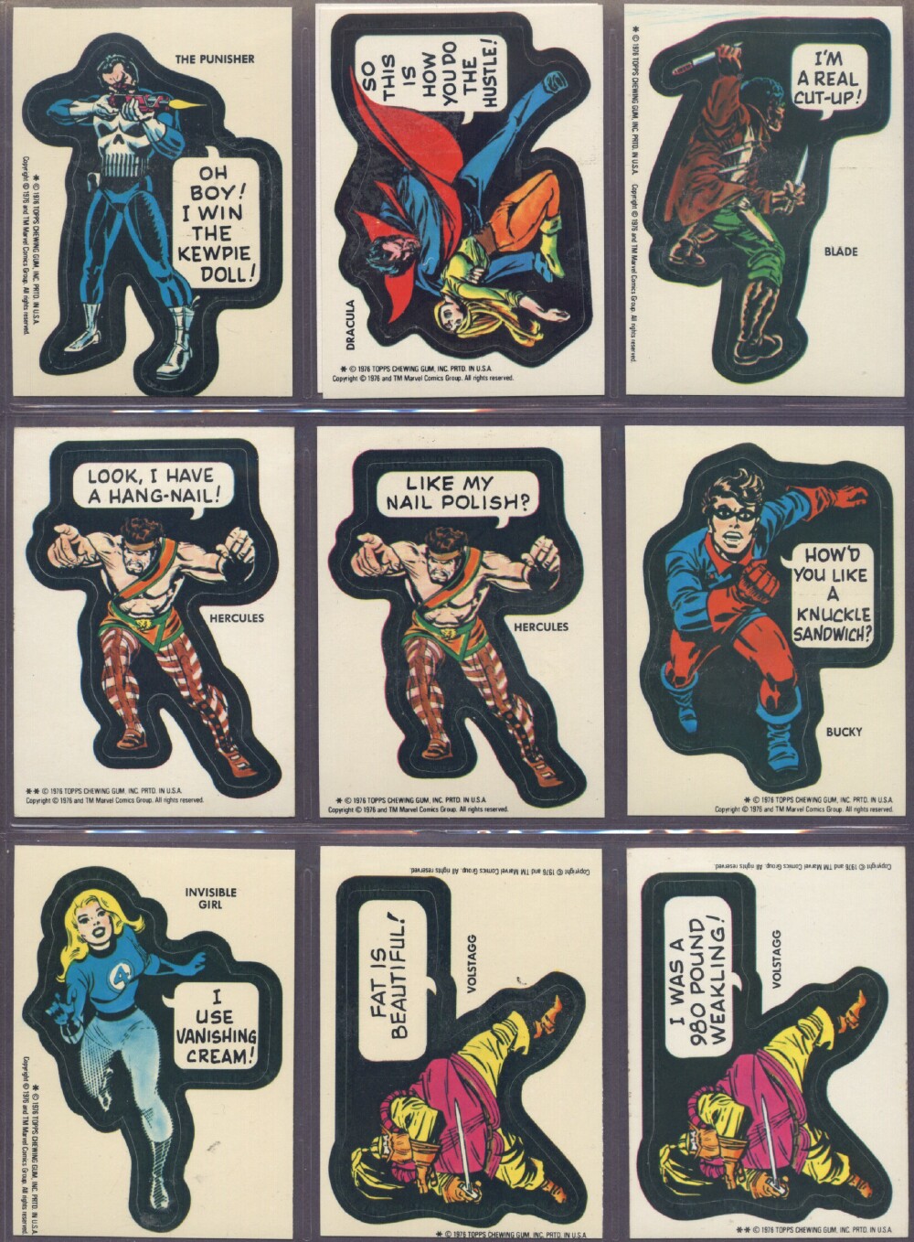 Topps Marvel Super Heroes!!